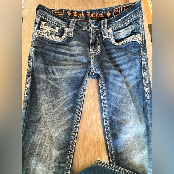 Rock Revival Denim - Rock revival easy skinny size 26